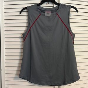 Terez WorkIt Tank in Charcoal, Small, New without Tags